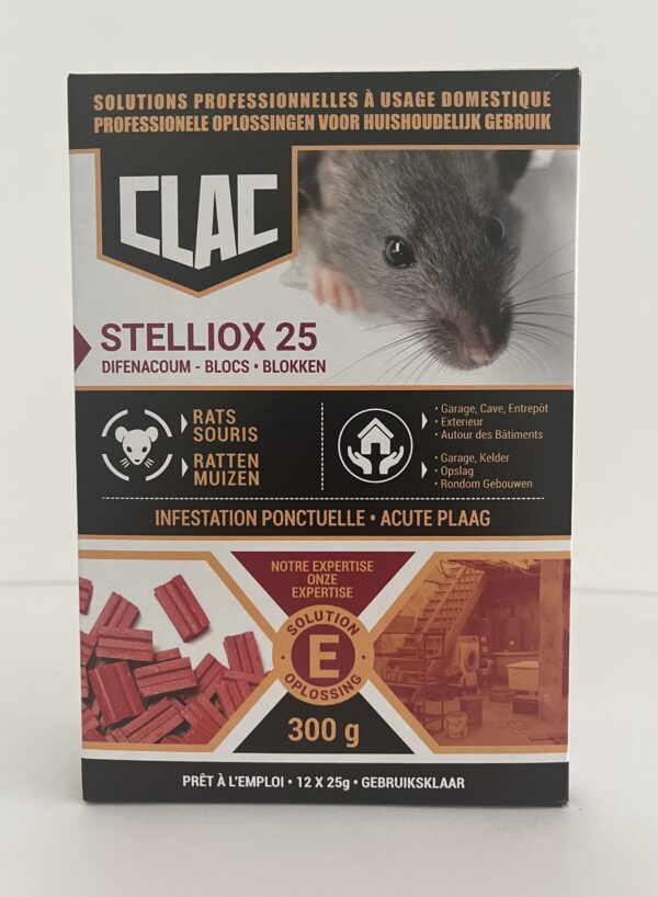 Pakket Ratten Medium (Toxisch)
