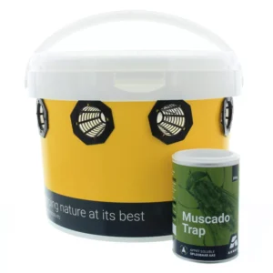 MUSCADO TRAP emmer 11 liter + 250g lokaas