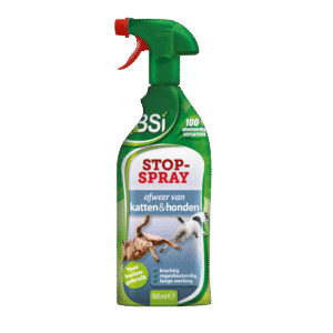 Stop spray tegen katten en honden (buitenshuis)
